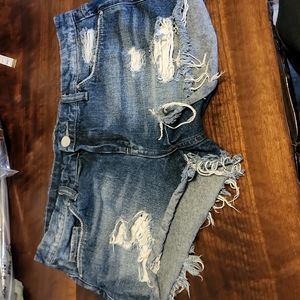 BlankNYC distressed shorts